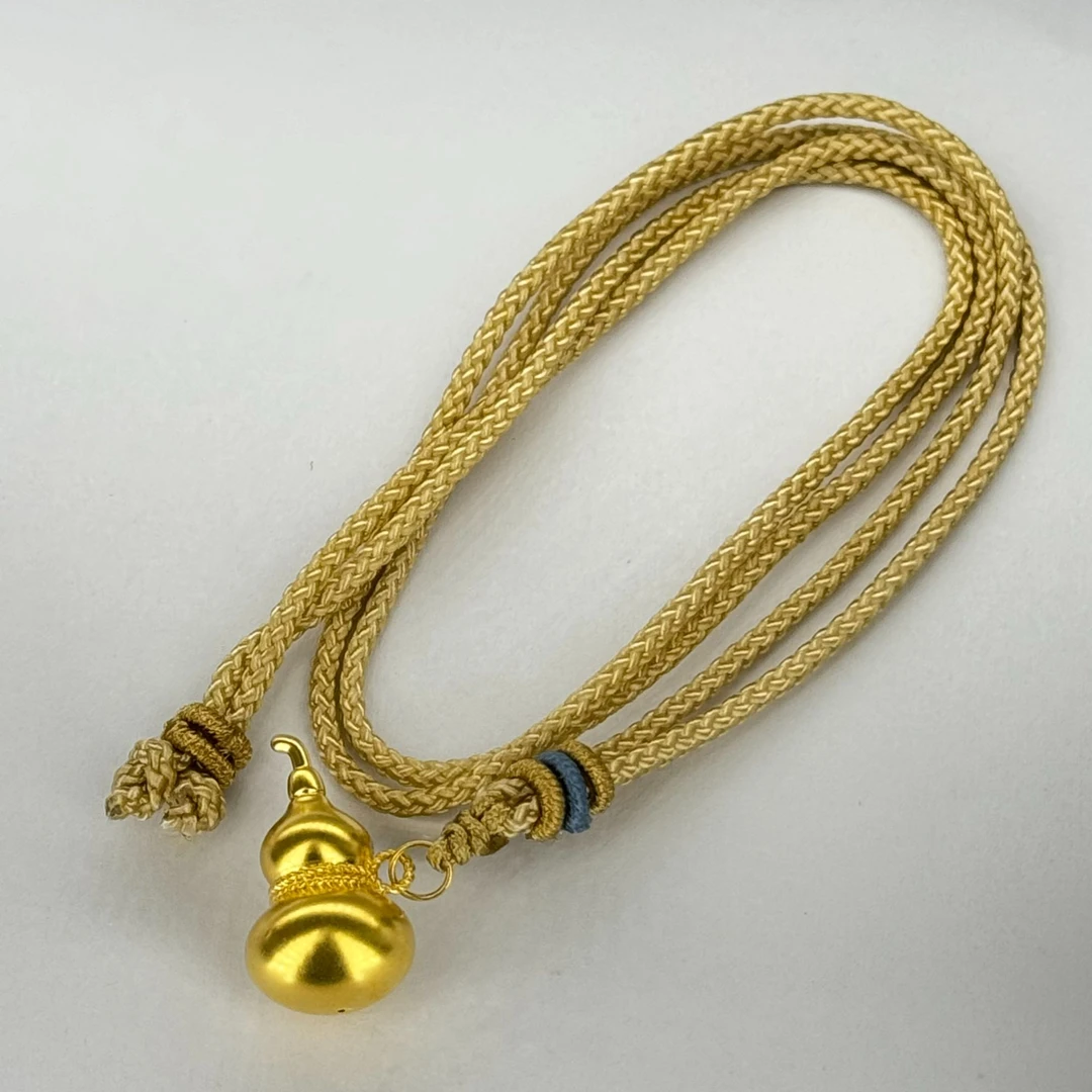 【陈先生专享】足金999吊坠 福禄大葫芦 （赠编织绳）