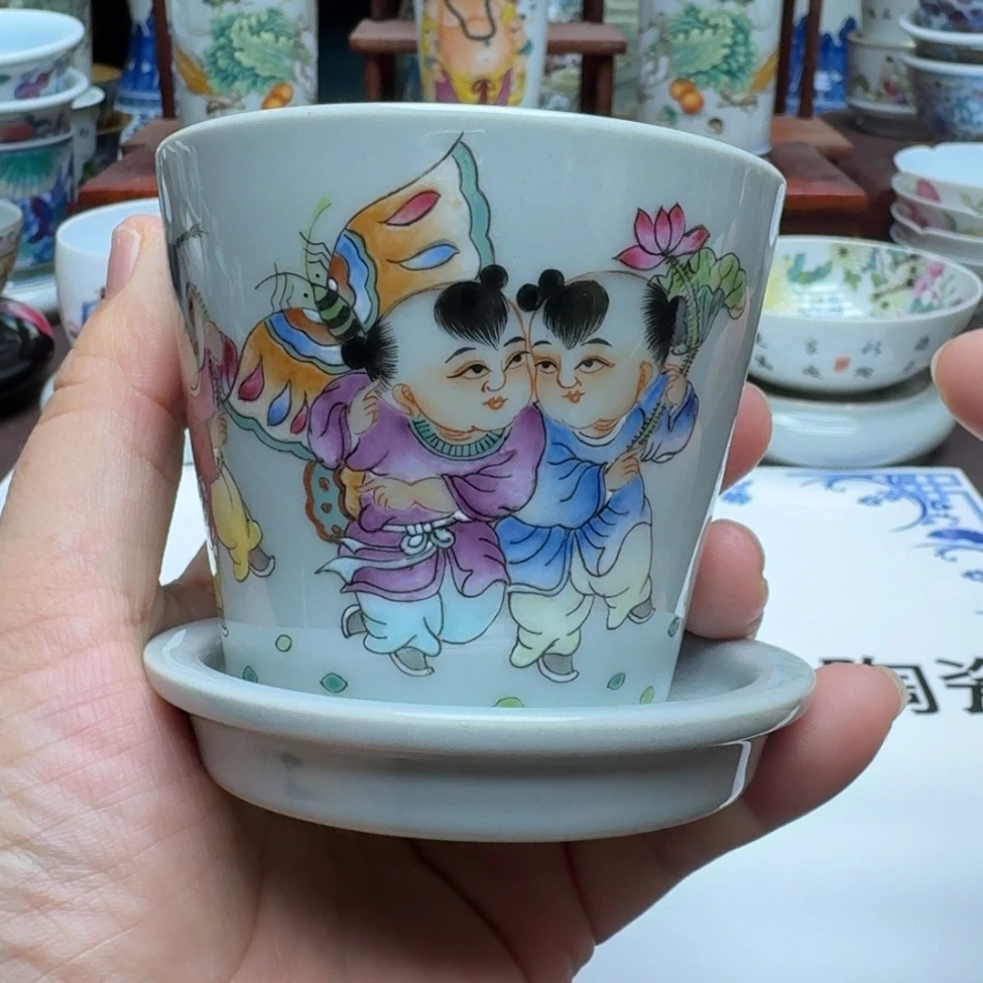 景德镇手工手绘展示