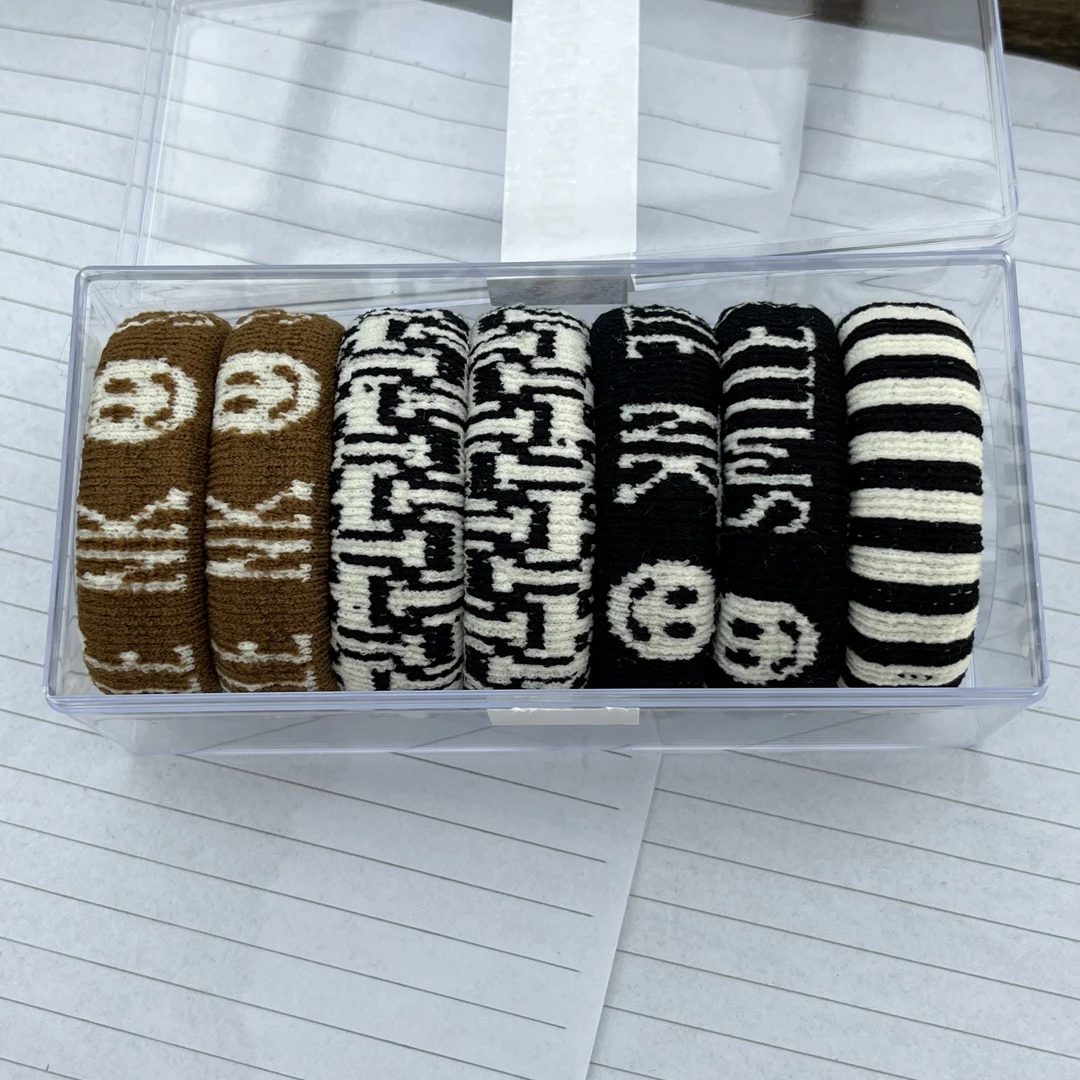 0686-发绳笑脸7根一盒