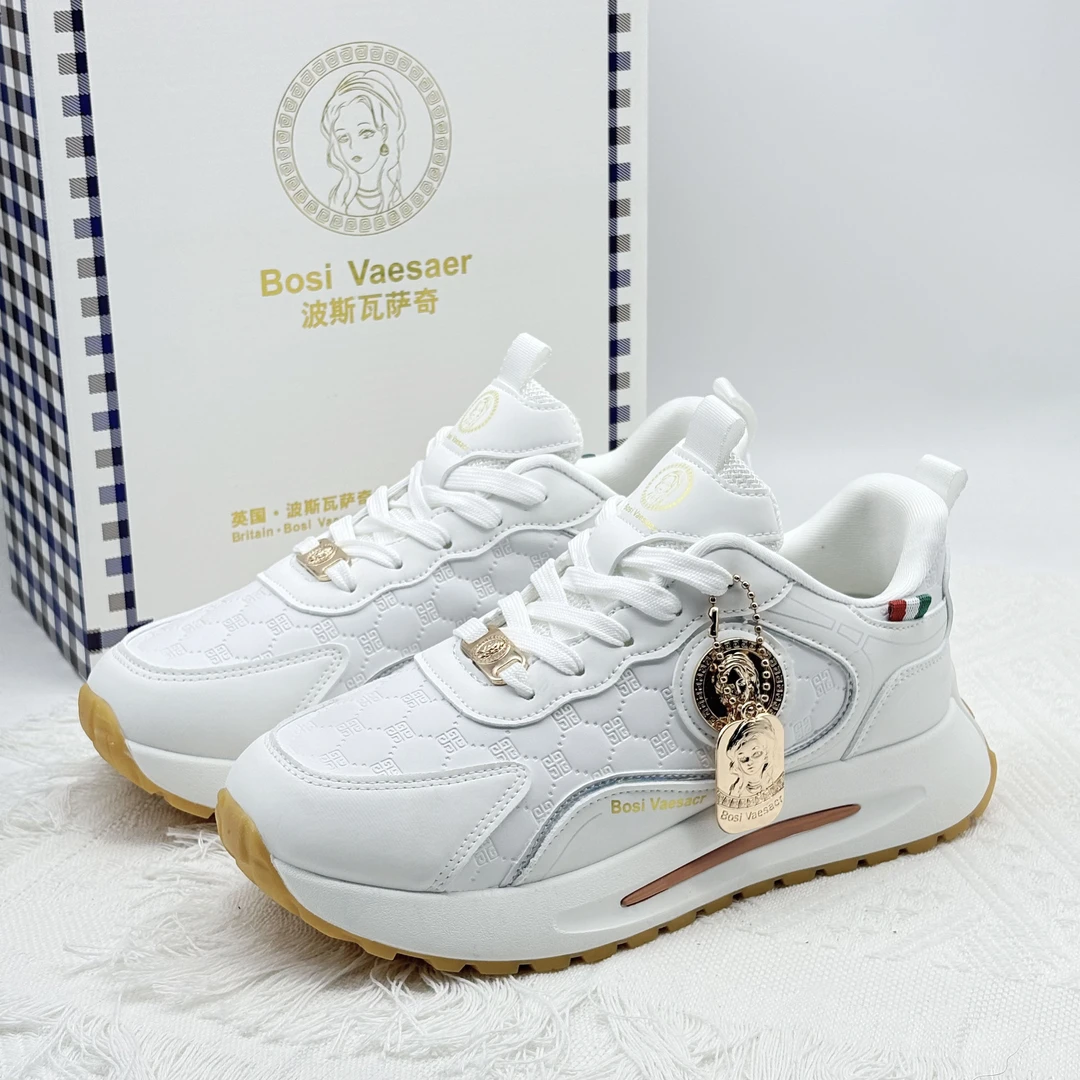 【皮面】Bosi Vaesacr波斯瓦萨奇百搭手工高定厚底轻奢时尚运动鞋