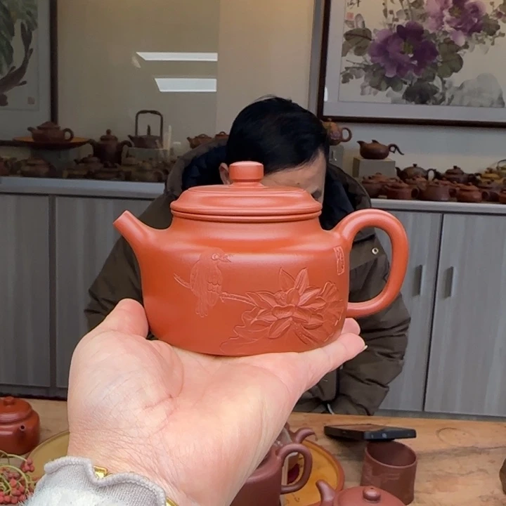 男***强茶壶紫砂宜兴紫砂紫砂