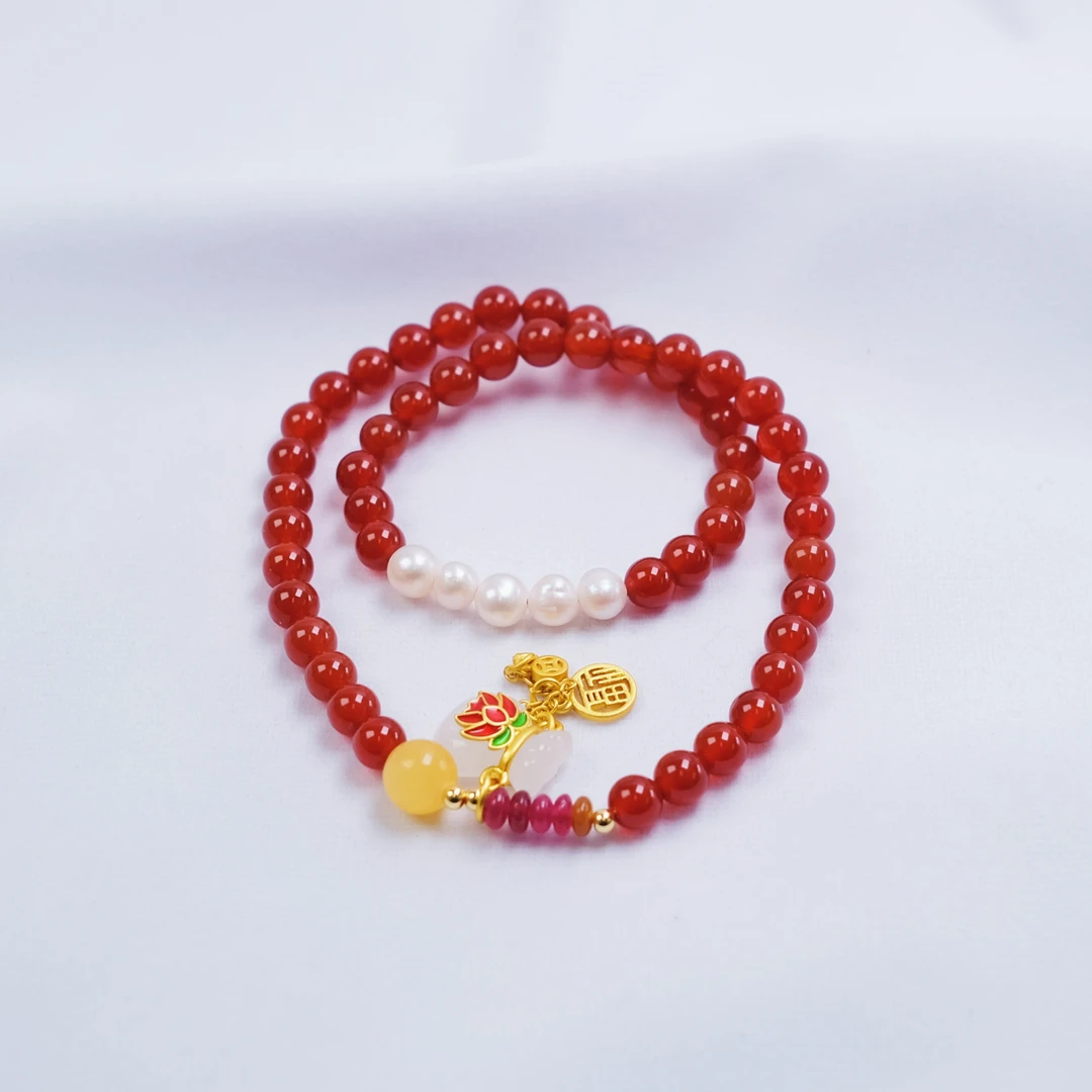 天然淡水珍珠手链 SL4033