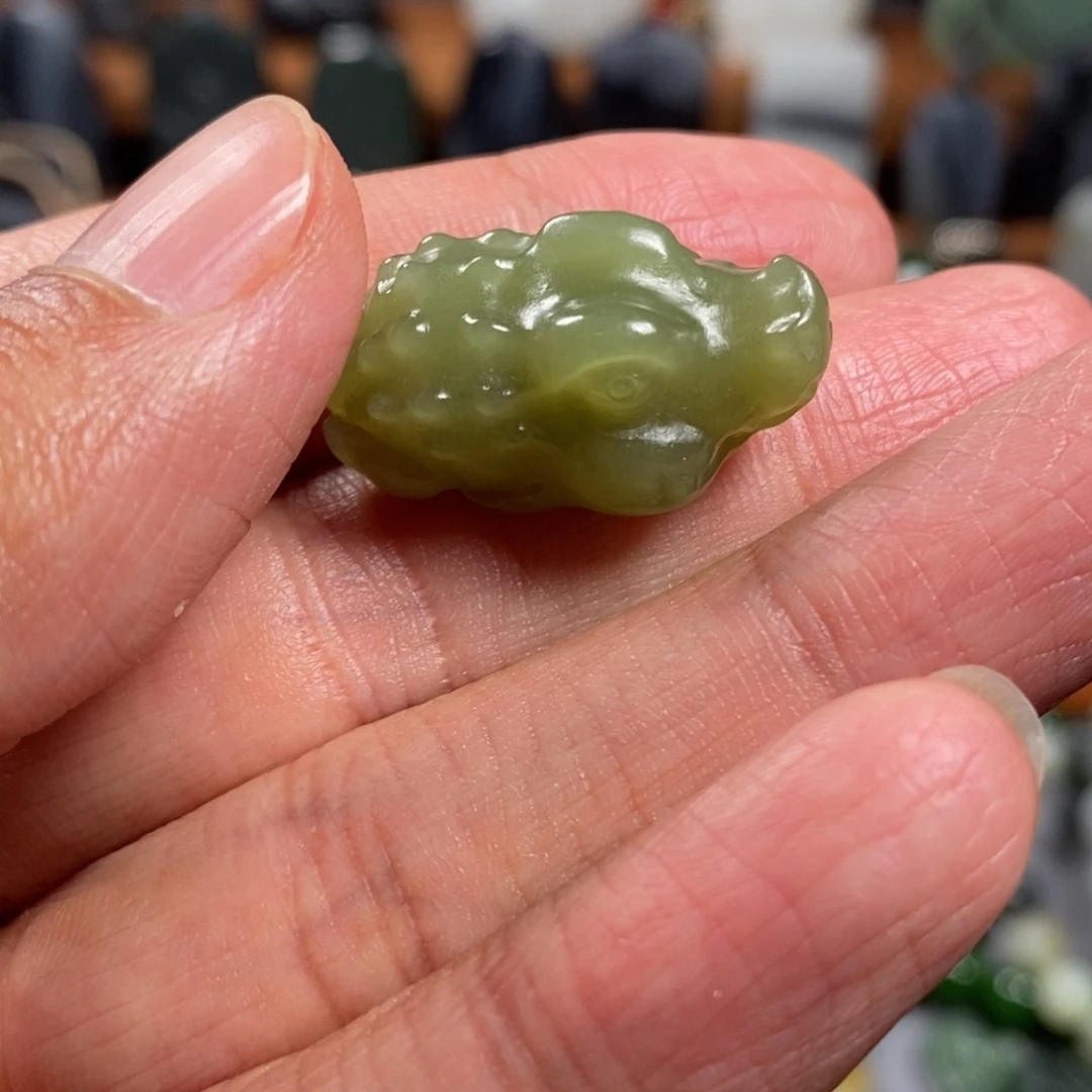 和田玉挂件未镶嵌风*沙