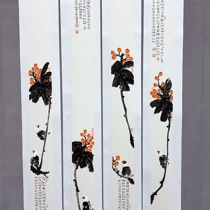 国画亲笔手绘放心去藏