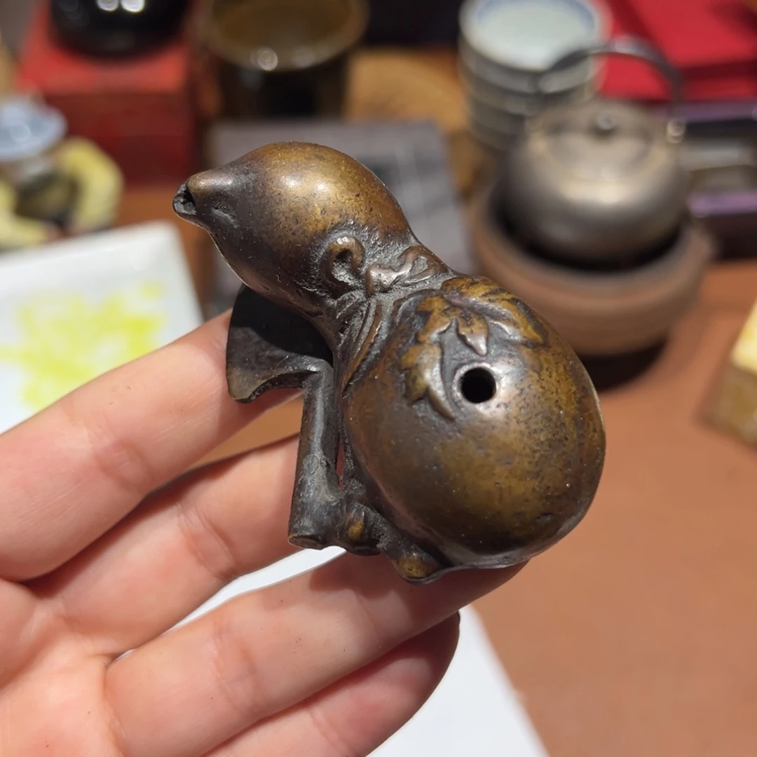 铜材质茶器周边工艺品