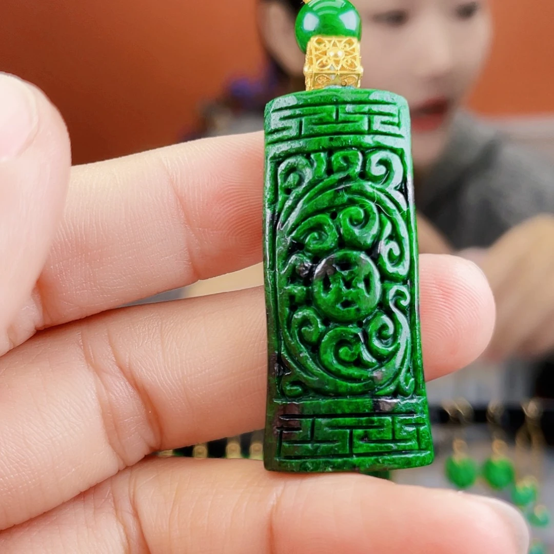 翡翠未镶嵌耳饰饰品