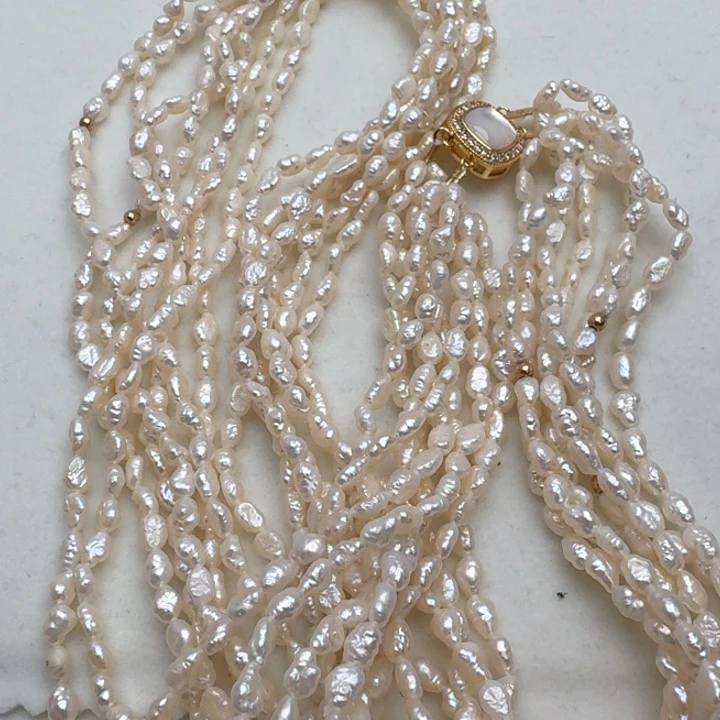 淡水珍珠颈饰未镶嵌