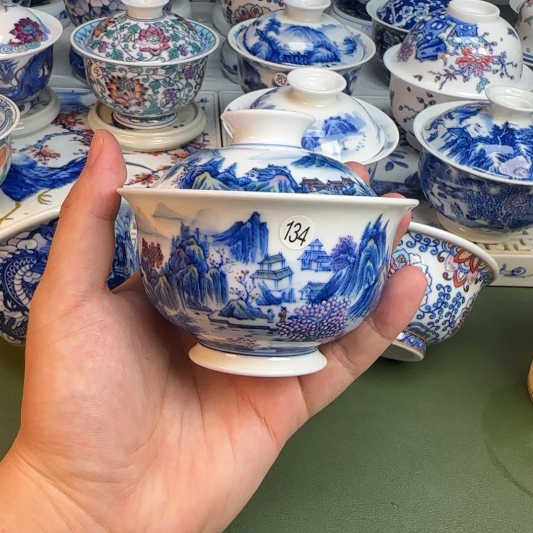 陶彦祖纯手工手绘茶具134