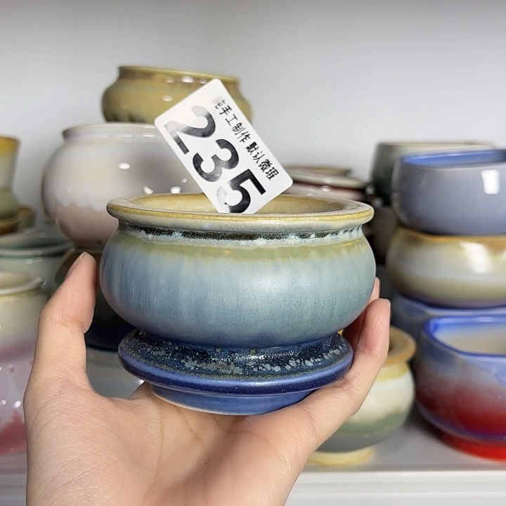 景德镇陶瓷盆 满30包邮 口7