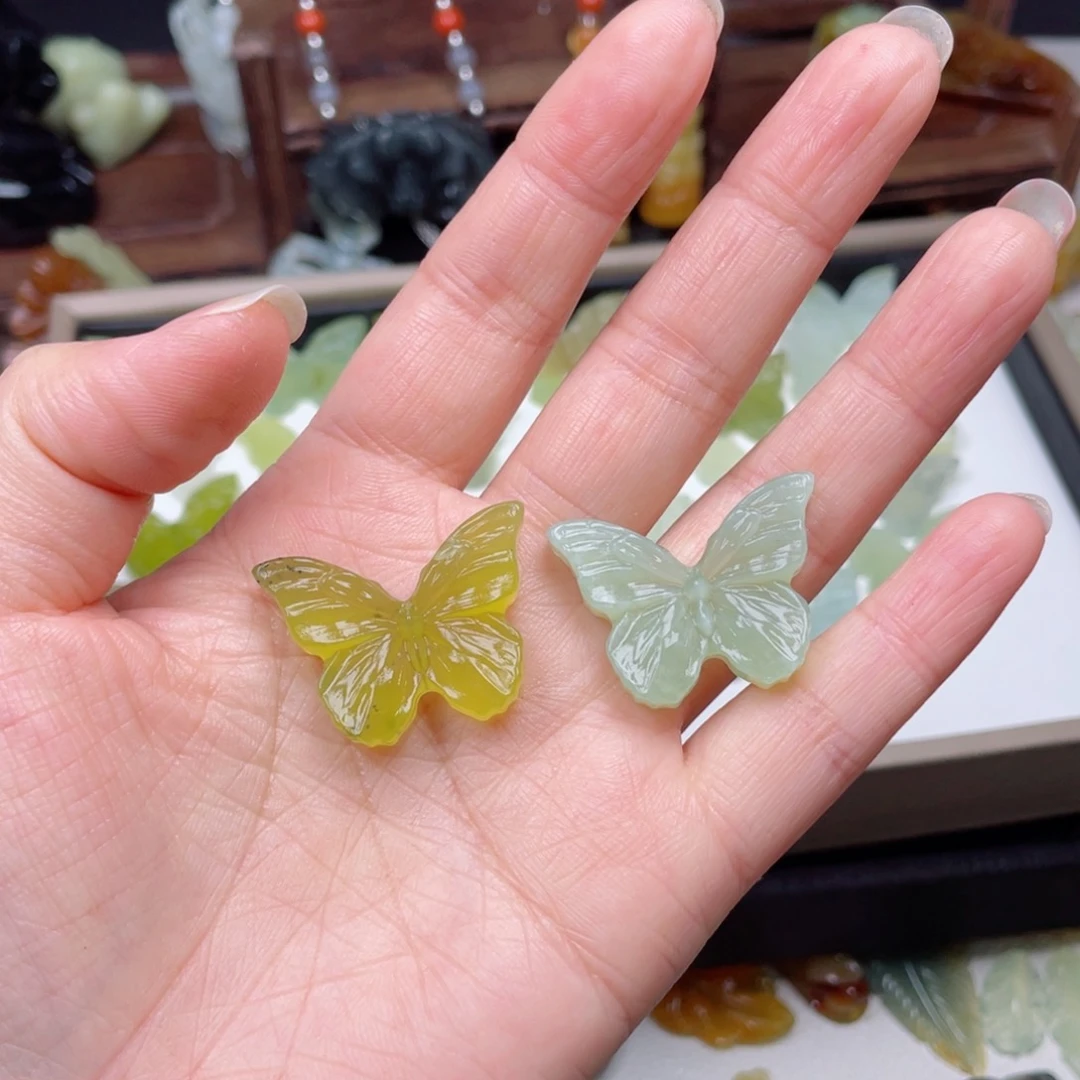 蛇纹石玉未镶嵌颈饰吃**洁