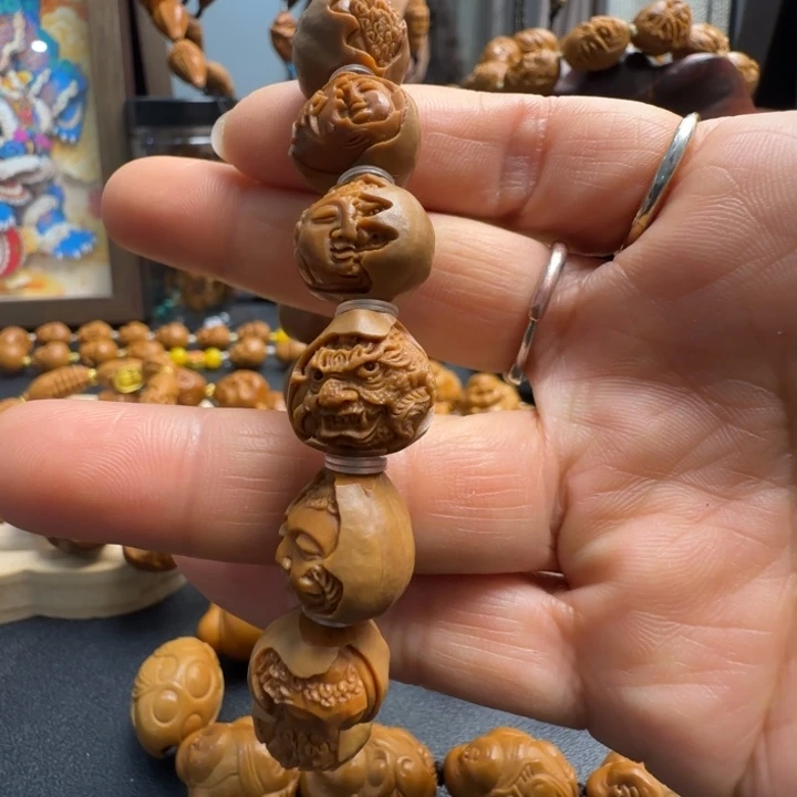 橄榄核手串/手链铁核/佛魔一念