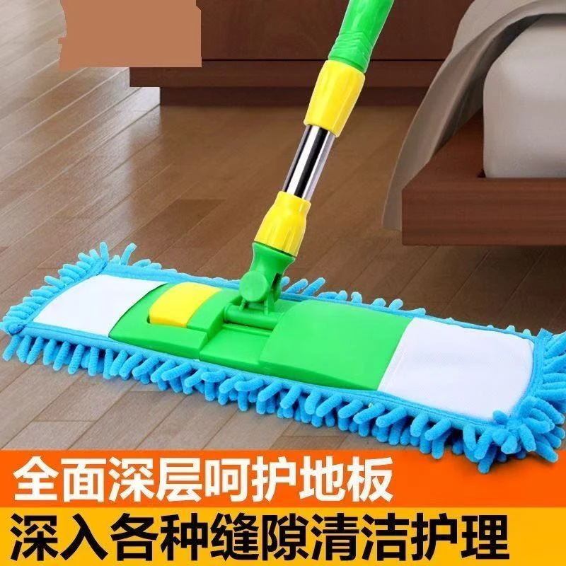 平板拖把手洗家用托把拖地神器旋转木地板懒人地拖拖布干湿护理