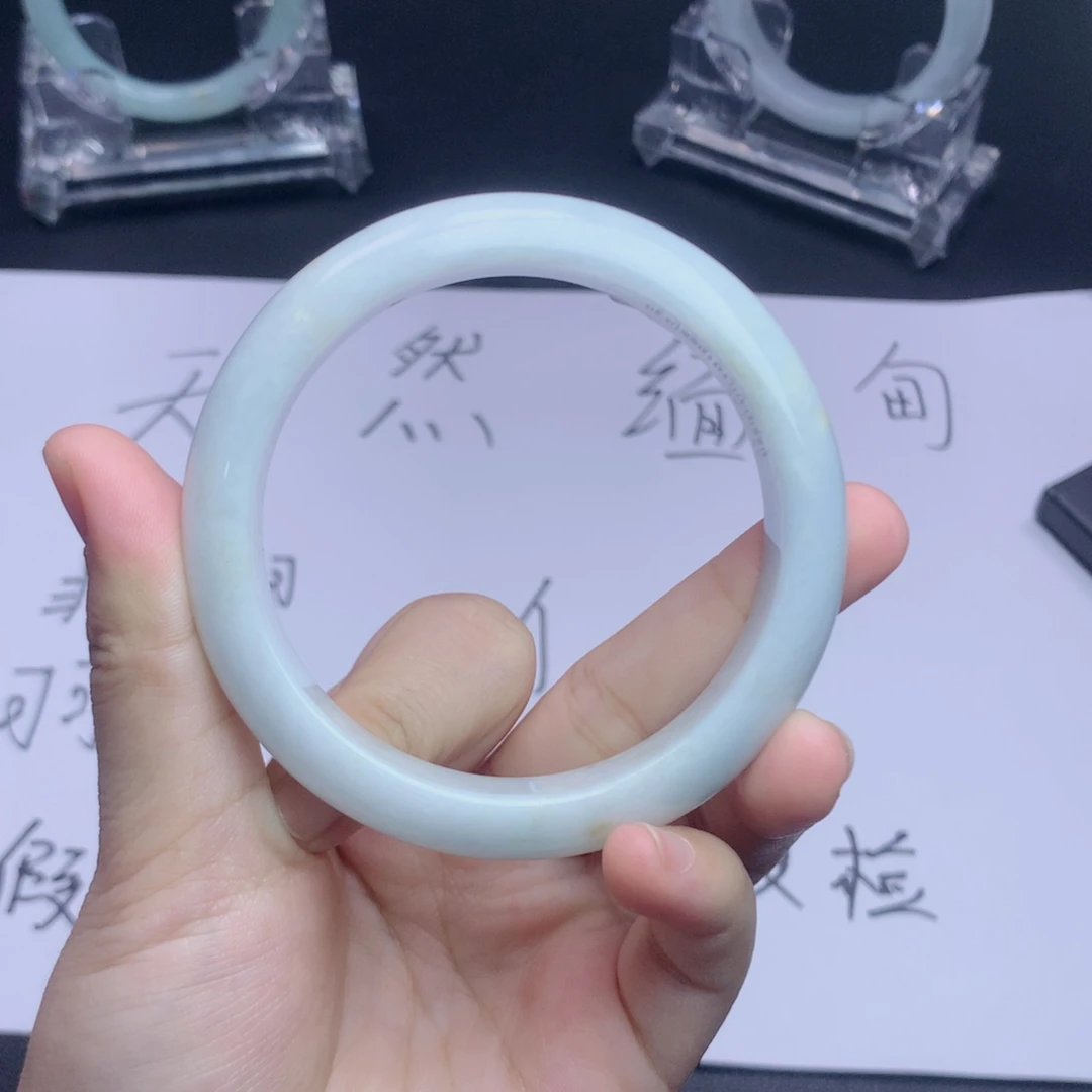 翡翠未镶嵌手镯55-57