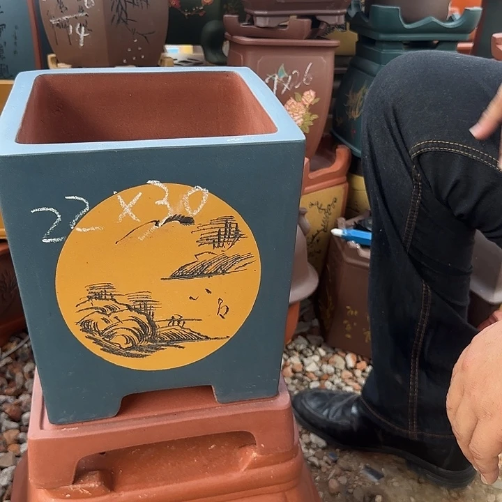 花盆紫砂紫砂花盆