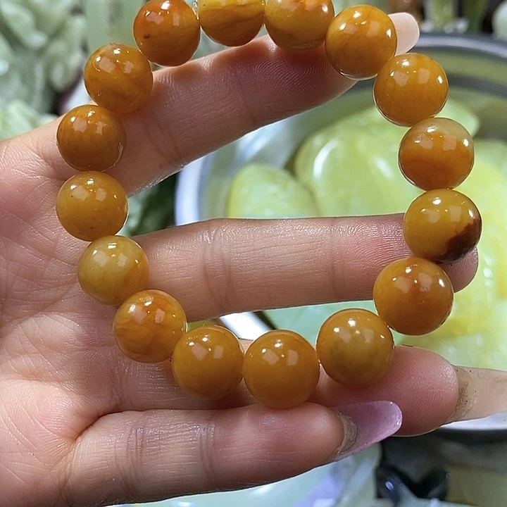 岫玉岫玉手链未镶嵌