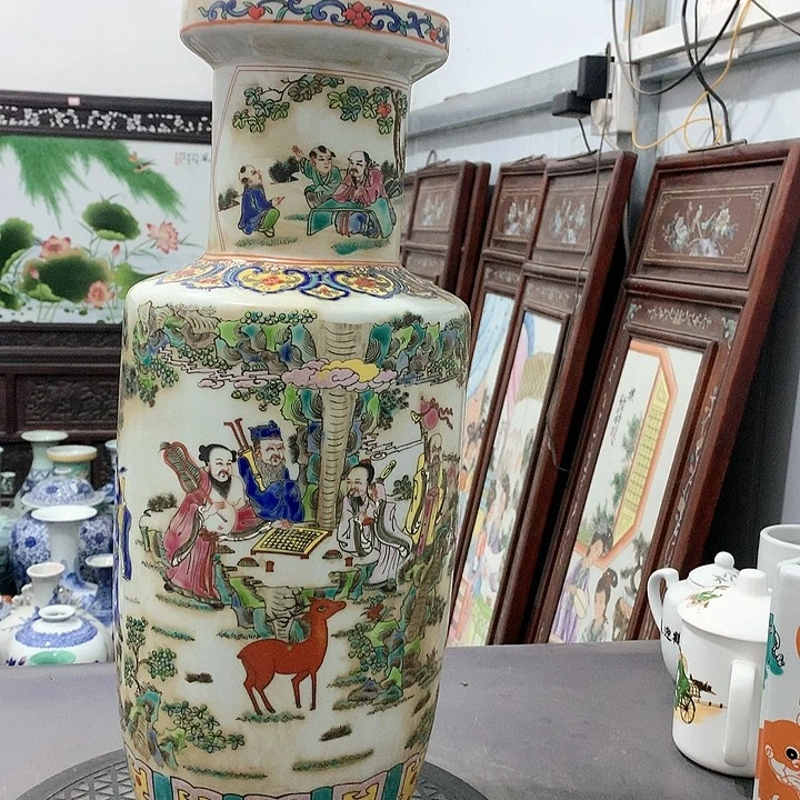 陶摆件博古架陶瓷摆件