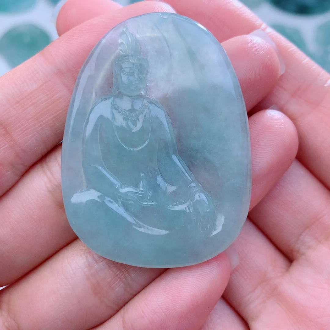 颈饰未镶嵌翡翠素衣