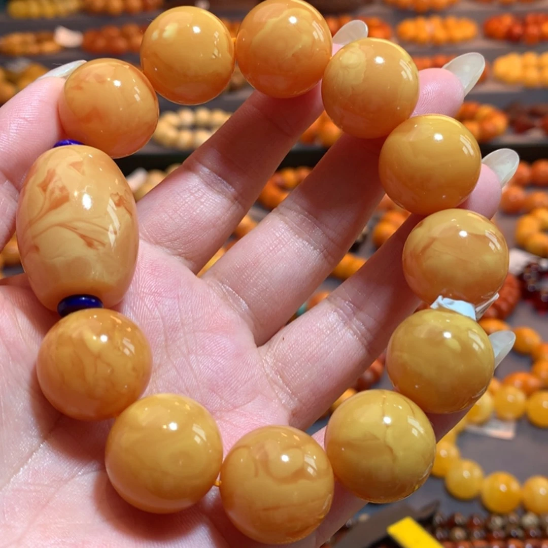 【闪购商品】手串蜜蜡未镶嵌蜜蜡手串