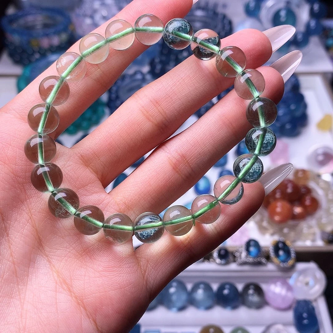 水晶手链未镶嵌多样性