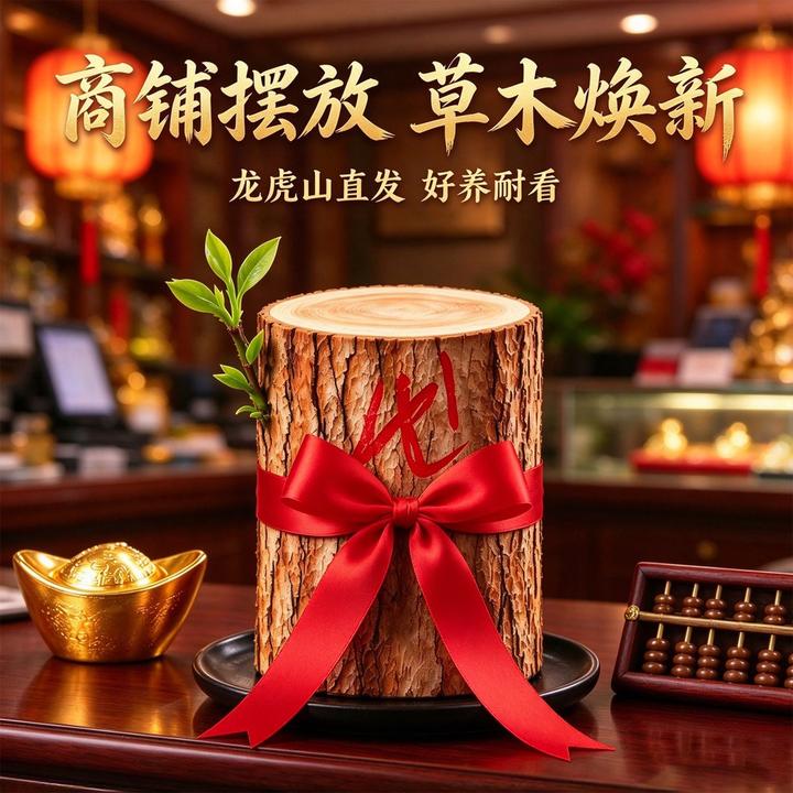 【雷击香龙木】龙虎山能开花的香龙血树木摆件居家日用摆件