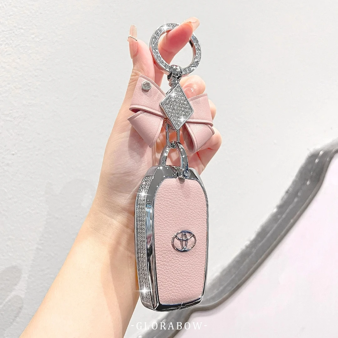 专用新款丰田9代凯美瑞钥匙套锋兰达凌放普拉多汉兰达威飒真皮壳