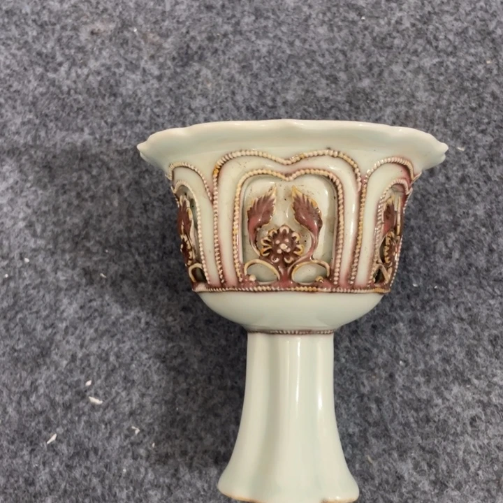 摆件正**戒杯子摆件瓷器