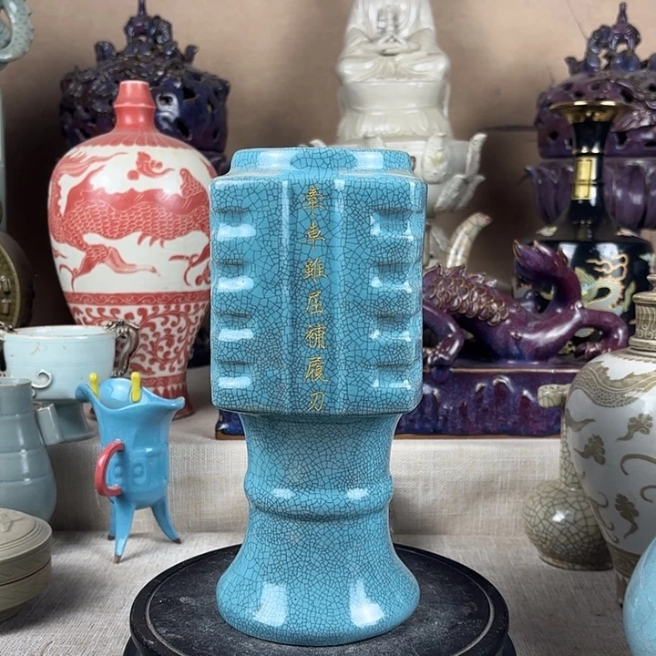 摆件瓷器好漂亮呀