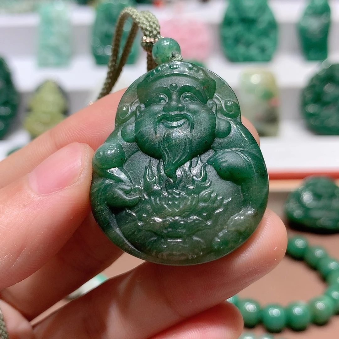 独山玉挂件未镶嵌