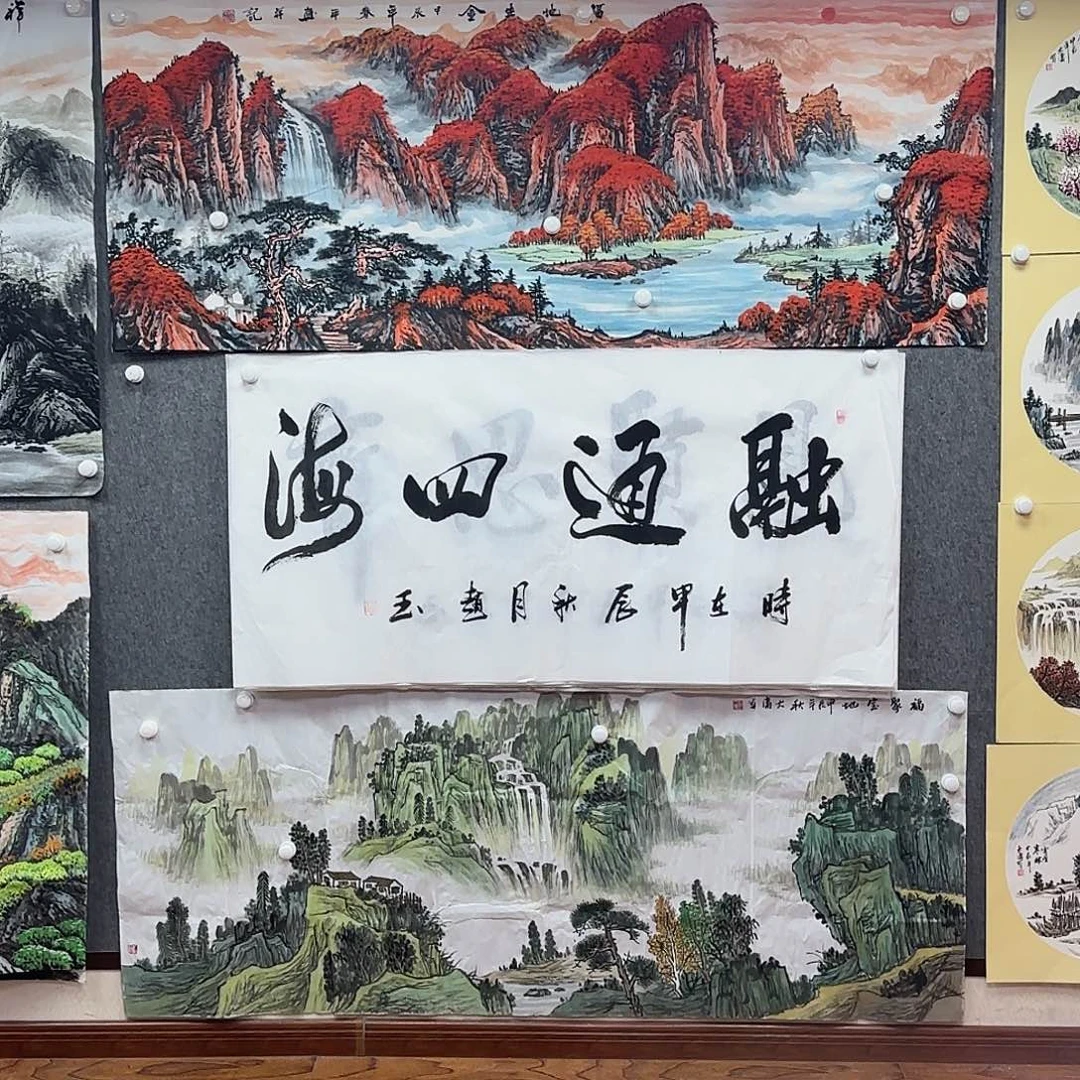 书法书法作品多次参加全国