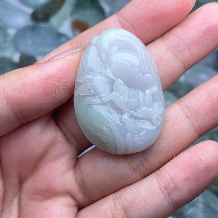 颈饰未镶嵌翡翠翡翠