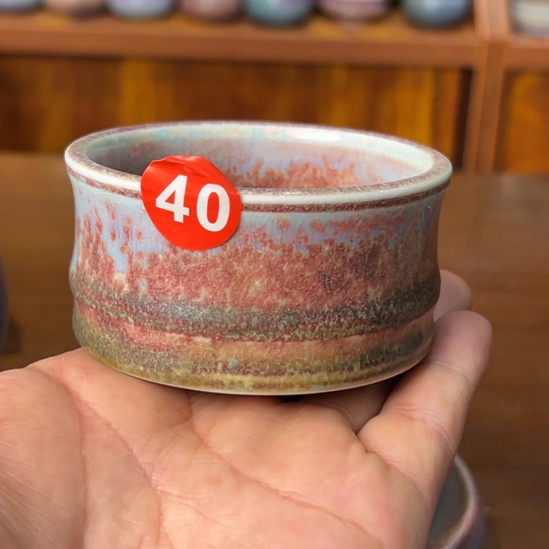 手工制作钧窑茶器