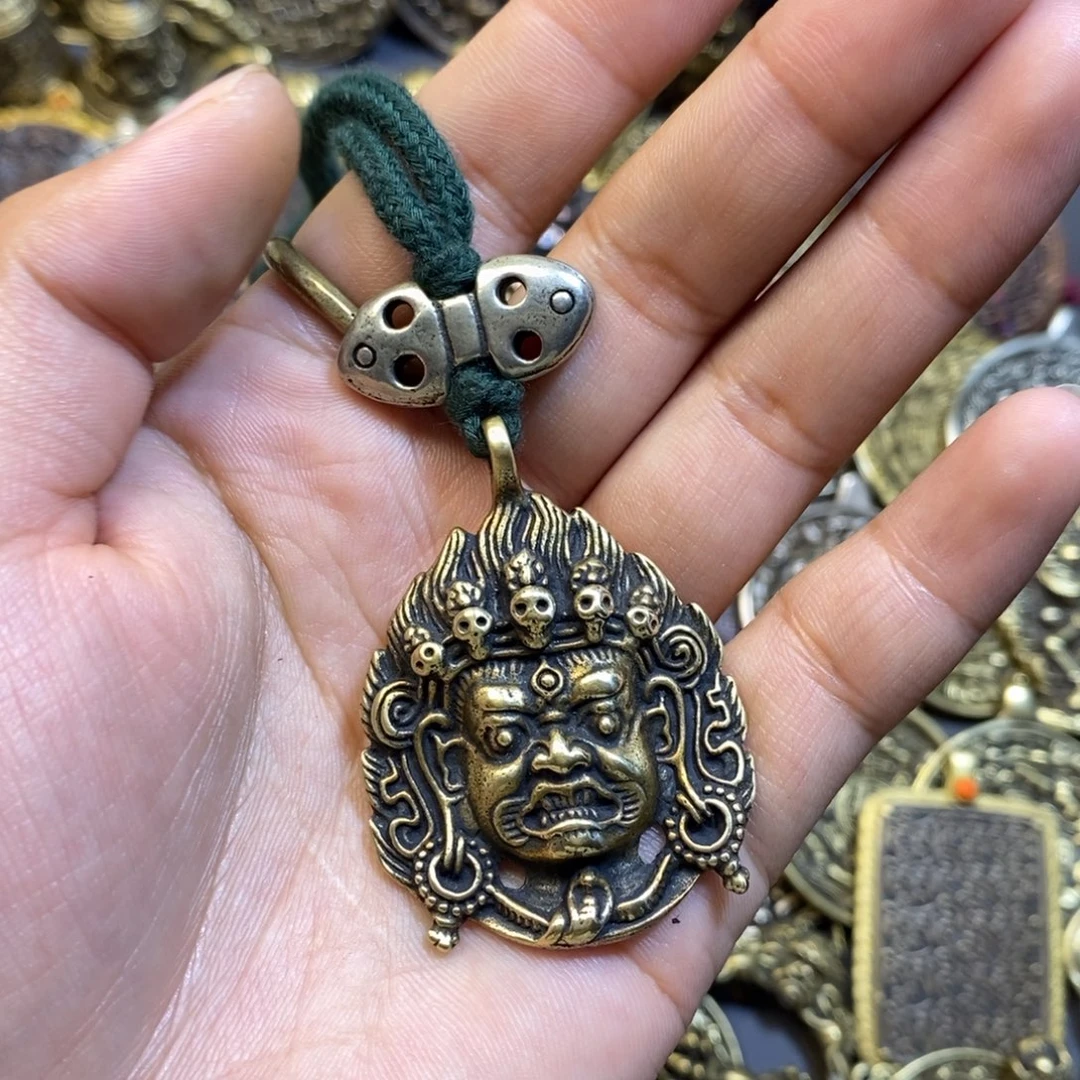 藏式大黑天牌子搭配
