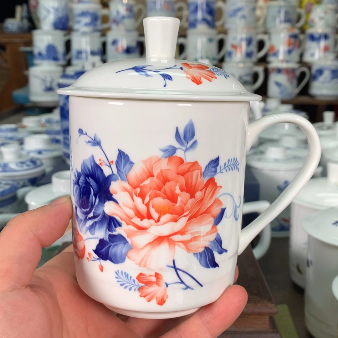 景德镇陶瓷高温办公杯