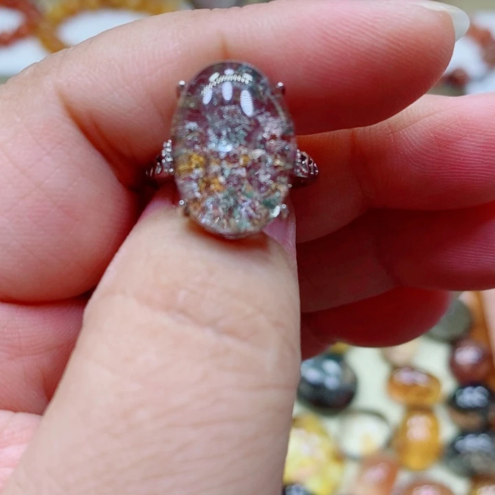 未镶嵌颈饰水晶水晶