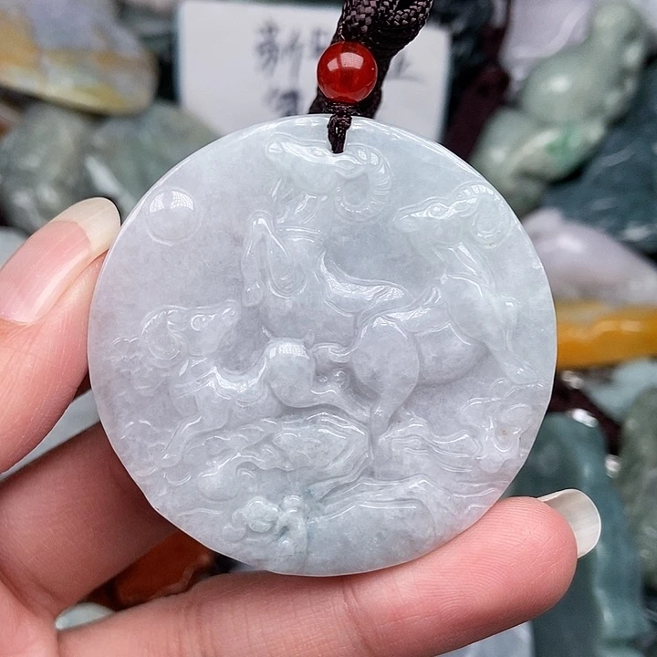 颈饰未镶嵌翡翠翡翠
