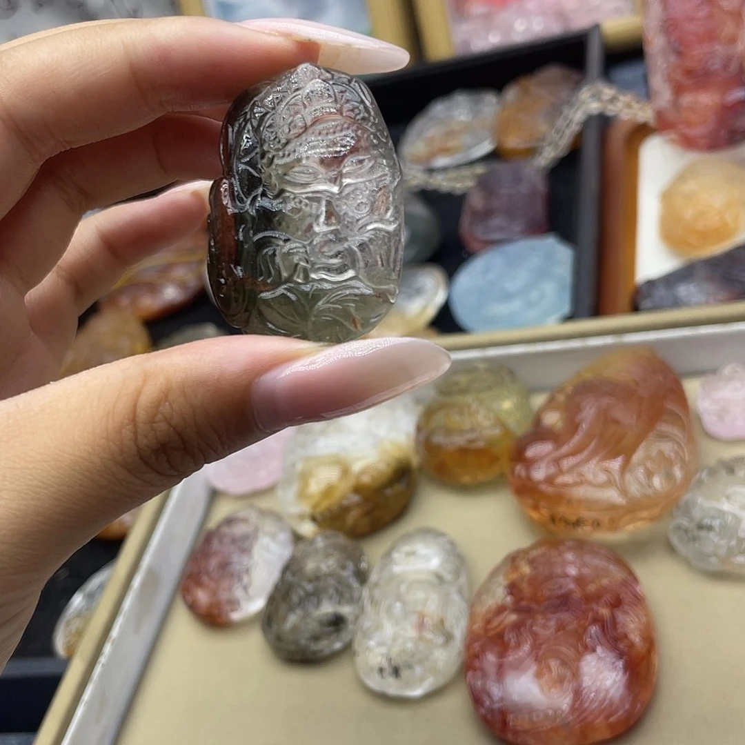 颈饰未镶嵌水晶天然