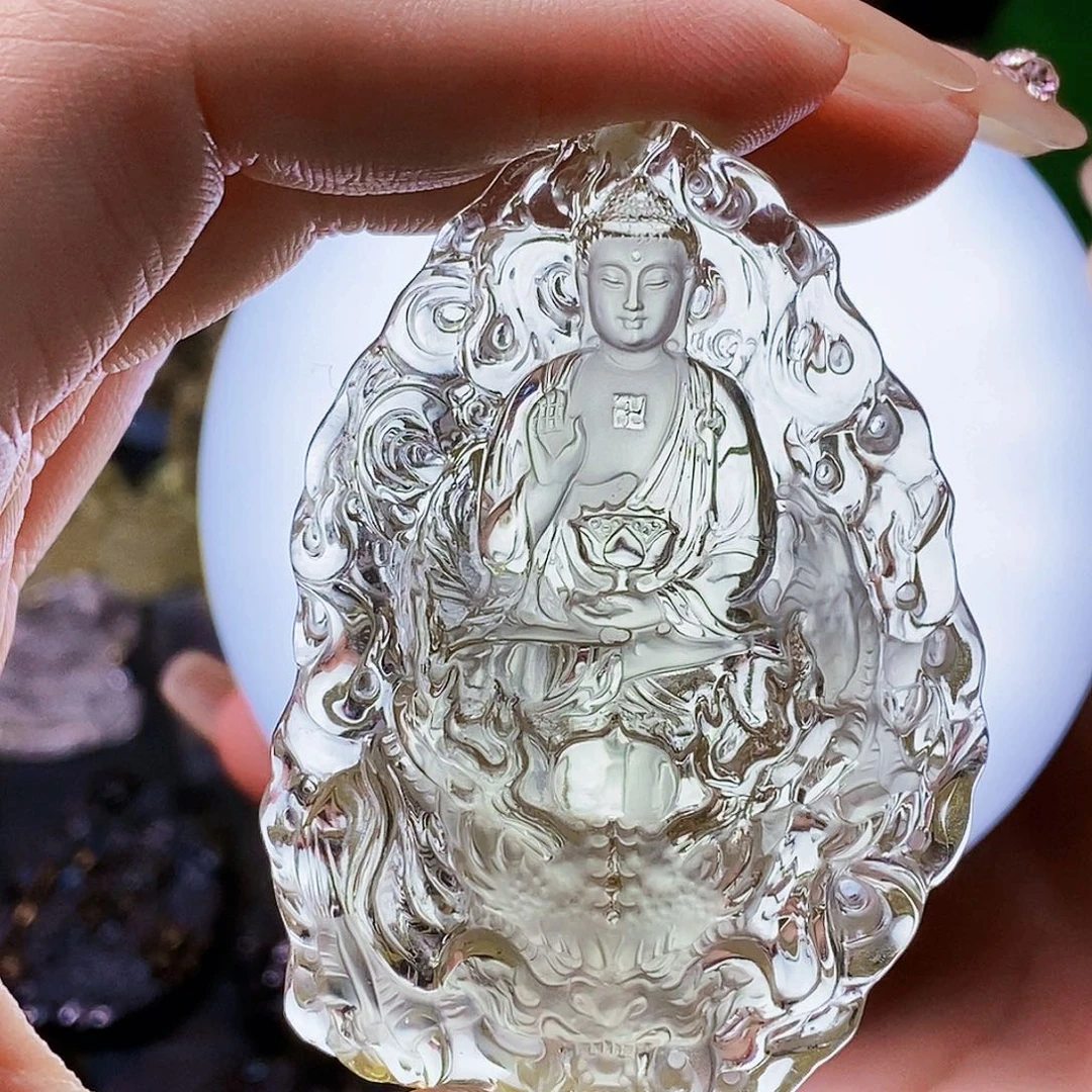 未镶嵌颈饰水晶妖*零吊墜