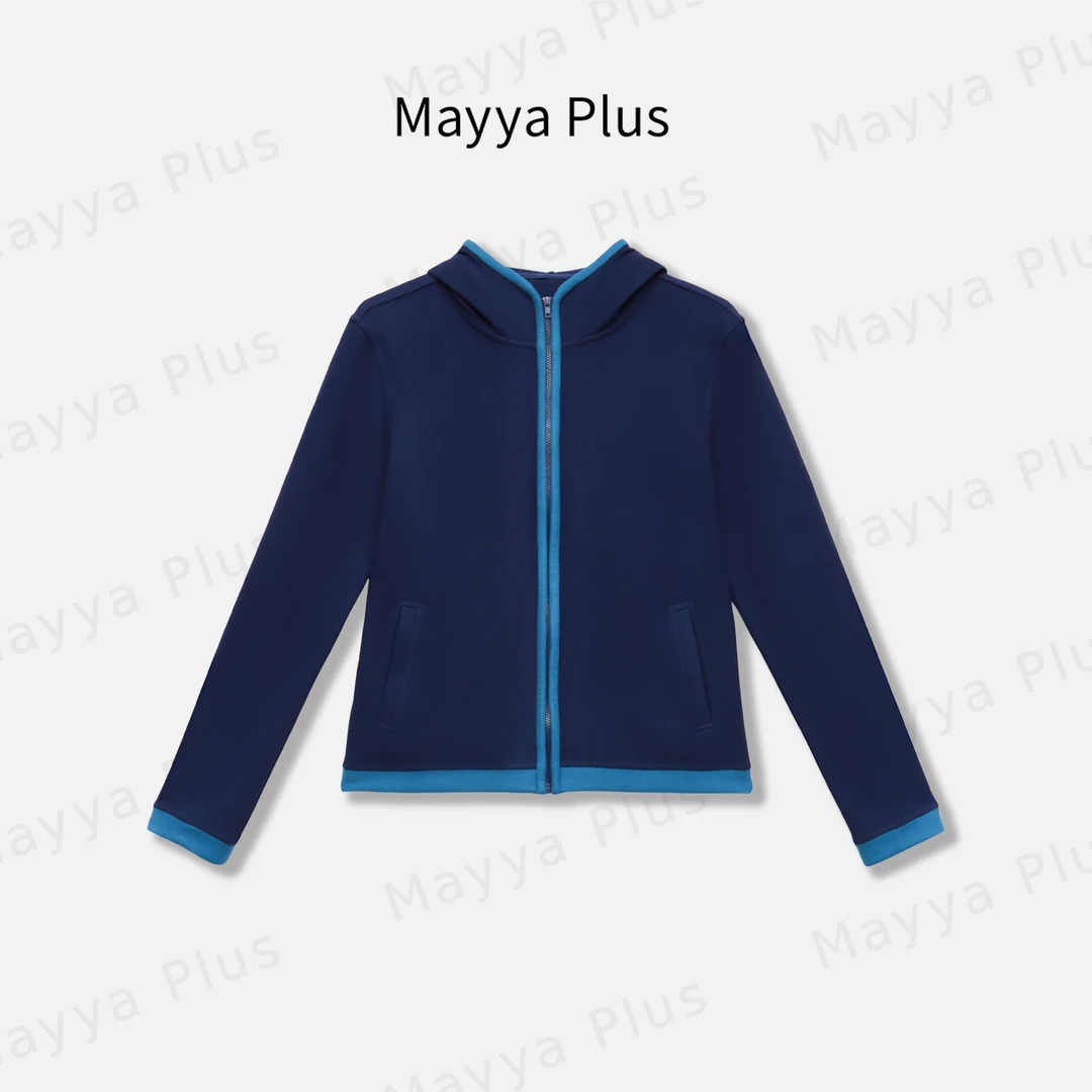 【素描本】Mayya Plus麦芽定制气质显瘦流光风梭织外套32546256
