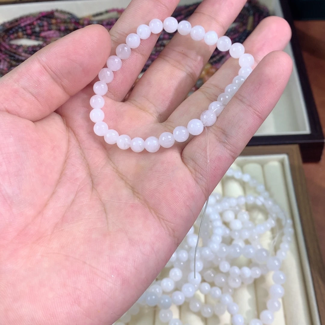 水晶手链未镶嵌白月光手链