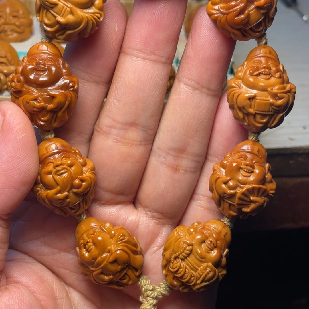 橄榄核手串/手链2.1铁核八方来财客户回血