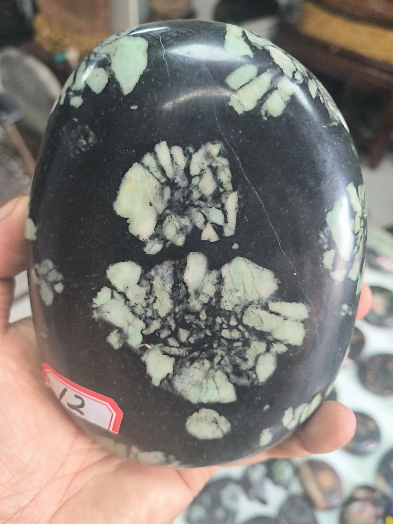 牡丹石，11*14*4，奇石，观赏石，一线石商，复古国画摆件