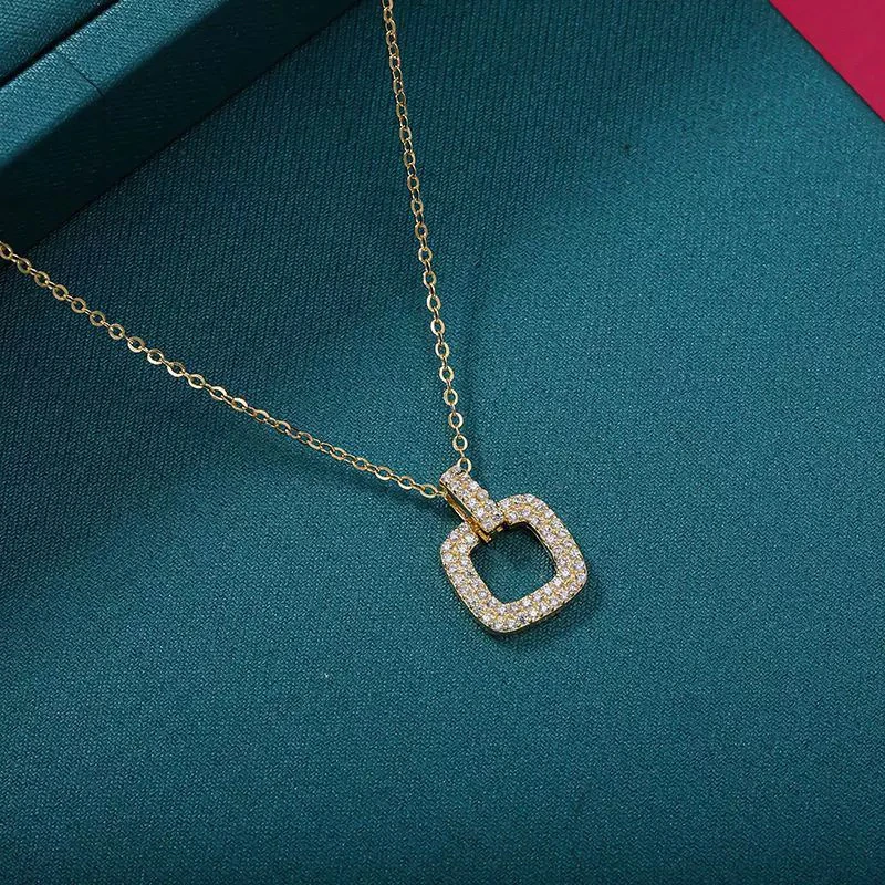 钛钢项链 几何轻奢高级感小众设计感百搭时尚锁骨链20