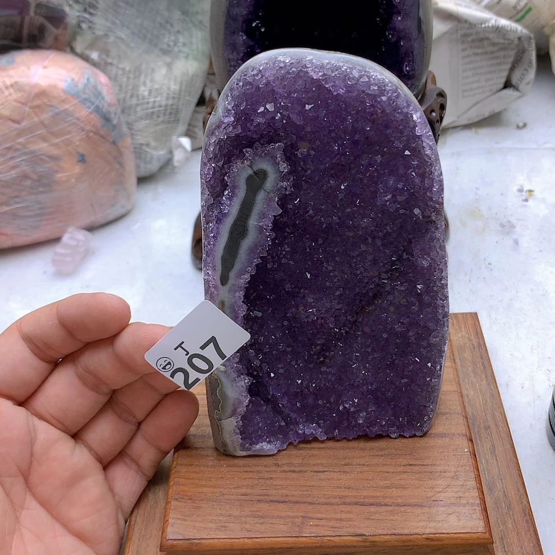 未镶嵌紫晶大型摆件（非配饰）