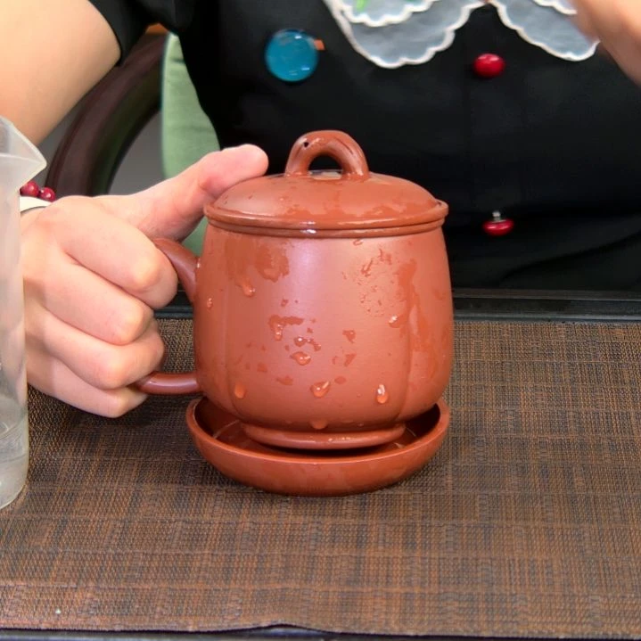 茶杯紫砂高货放漏