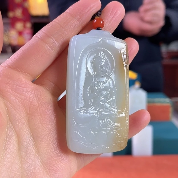 和田玉吊坠未镶嵌