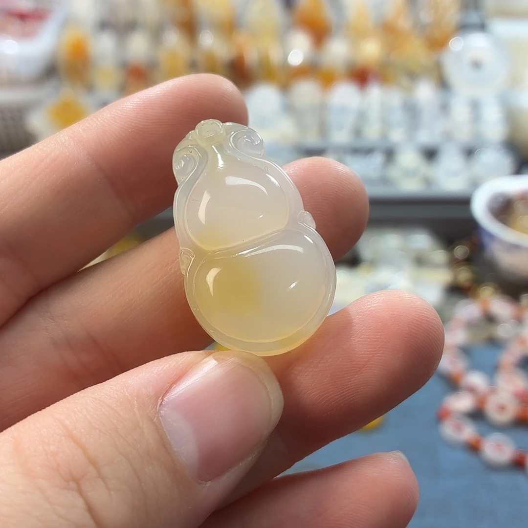 玛瑙/玉髓未镶嵌吊坠(不含链)