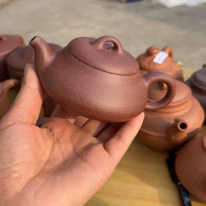 茶壶紫砂紫泥不挑150cc