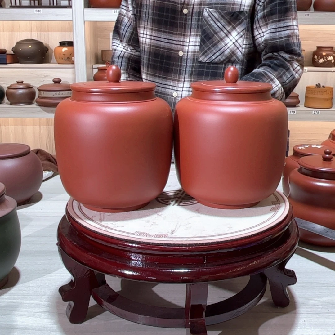 于***゜茶叶罐紫砂醒茶罐