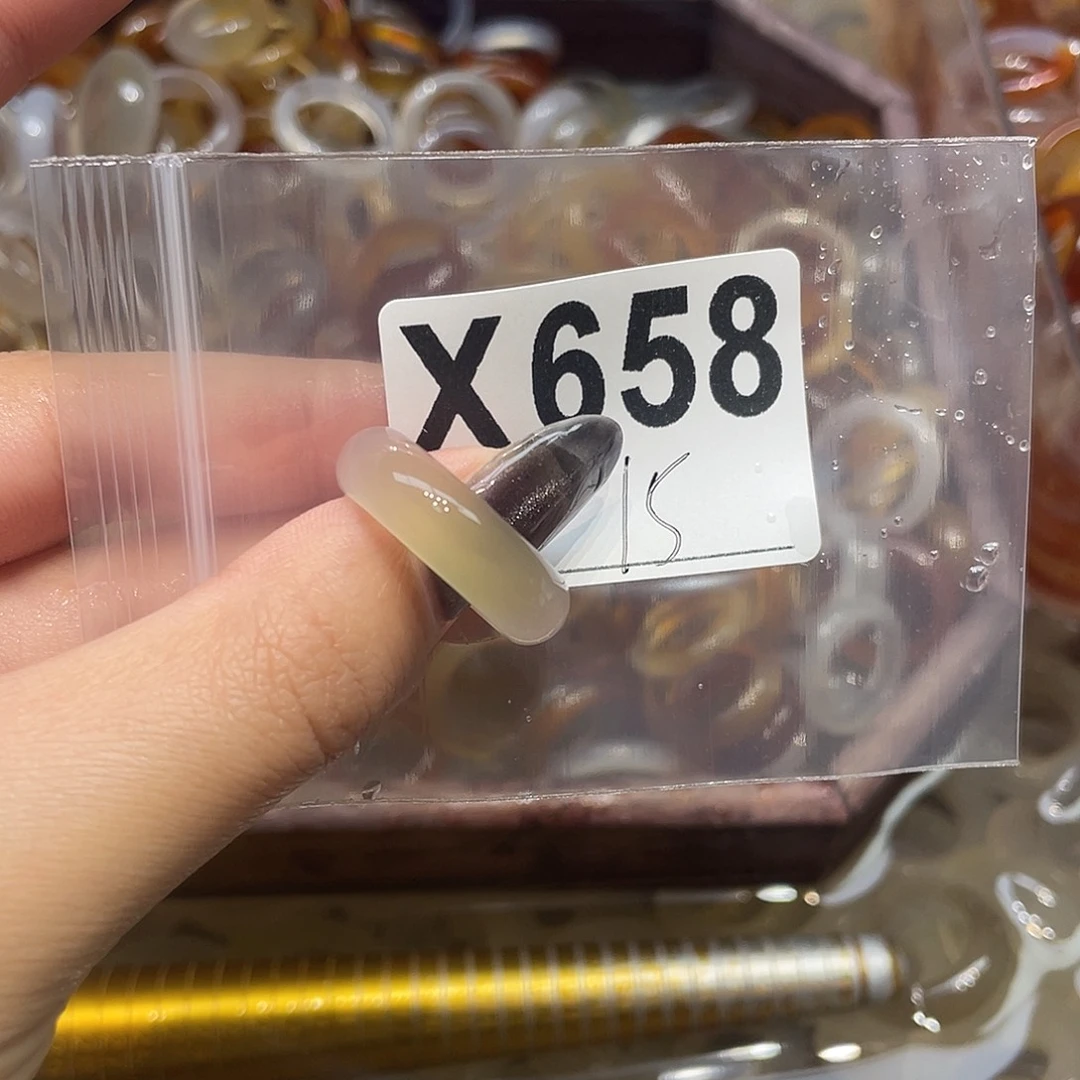 玛瑙/玉髓未镶嵌戒指658