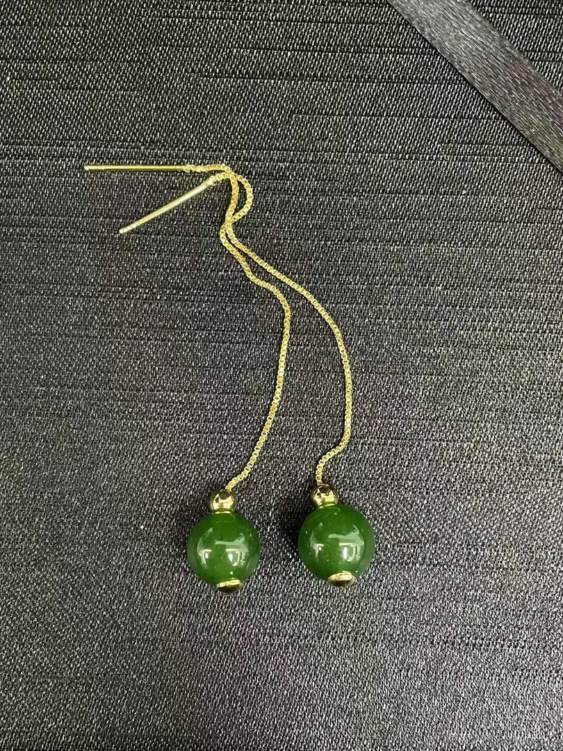 和田玉耳线8m（多样性一件发货）